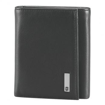 Портмоне Victorinox Altius 3.0 Athens, чёрное, натуральная кожа наппа, 9x3x10 см