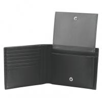 Портмоне Victorinox Altius 3.0 Innsbruck, чёрное, натуральная кожа наппа, 13x2x10 см