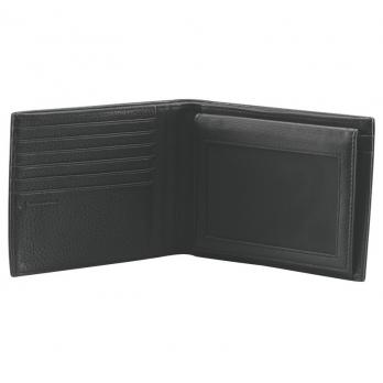 Портмоне Victorinox Altius 3.0 Innsbruck, чёрное, натуральная тиснёная кожа наппа, 13x2x10 см