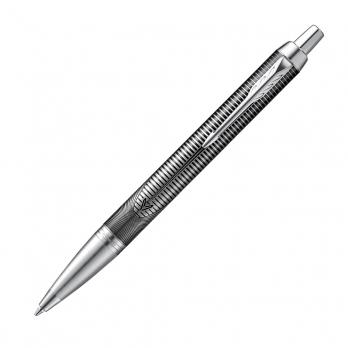 Parker IM SE - Metallic Pursuit BP, шариковая ручка, M, BLU