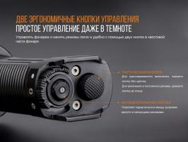 Фонарь светодиодный Fenix TK35UE2018, 3200 лм, 18650