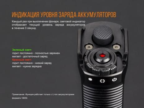 Фонарь светодиодный Fenix TK35UE2018, 3200 лм, 18650