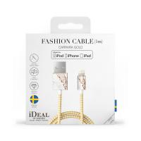 Кабель iDeal для iPhone, 1 м, "Carrara Gold"