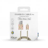 Кабель iDeal для iPhone, 2 м, "Champagne Birds"