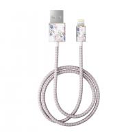Кабель iDeal для iPhone, 1 м, "Floral Romance"