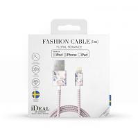 Кабель iDeal для iPhone, 1 м, "Floral Romance"