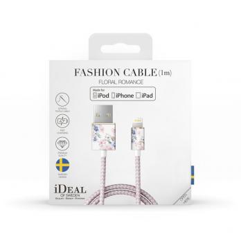 Кабель iDeal для iPhone, 1 м, "Floral Romance"