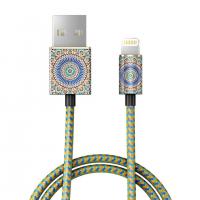 Кабель iDeal для iPhone, 2 м, "Moroccan Zellige"