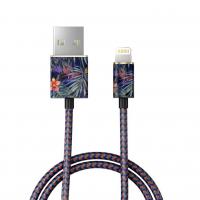Кабель iDeal для iPhone, 2 м, "Mysterious Jungle"