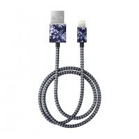 Кабель iDeal для iPhone, 2 м, "Sailor Blue Bloom"