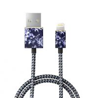 Кабель iDeal для iPhone, 2 м, "Sailor Blue Bloom"