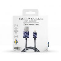 Кабель iDeal для iPhone, 2 м, "Sailor Blue Bloom"