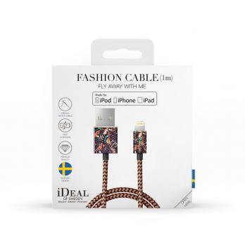 Кабель iDeal для iPhone, 1 м, "Fly Away With Me"