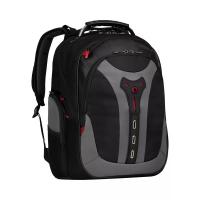 Рюкзак Wenger 17", черный/серый, 37x24x48 см, 25 л