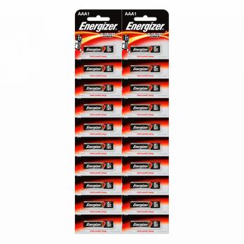Щелочные батарейки Energizer Power E92/AAA BP20 (20 штук)