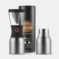 Кофеварка портативная Asobu Cold Brew (1 литр), серебристая