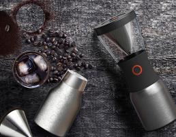 Кофеварка портативная Asobu Cold Brew (1 литр), серебристая