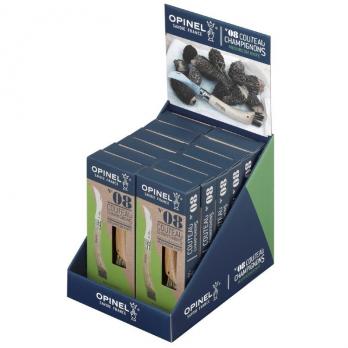 Набор Opinel №8, 12 шт, нож грибника, рукоять бук