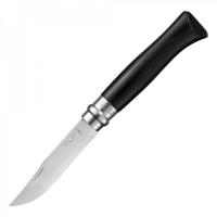 Нож Opinel №8, рукоять эбеновое дерево, подарочная упаковка