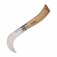 Нож садовый Opinel №10, с изогнутым лезвием, блистер