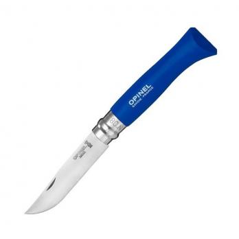 Нож Opinel №8 Trekking, синий, блистер