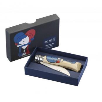 Нож Opinel №8, Edition France by Jeremyville