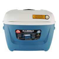 Изотермический контейнер (термобокс) Igloo Maxcold 62 Roller (58 л.), синий
