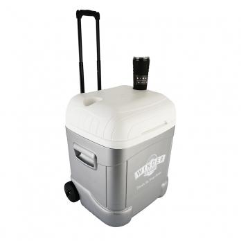 Изотермический контейнер (термобокс) Igloo Ice Cube 70 Roller Winder (66 л.), серый