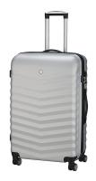 Чемодан Swissgear Fribourg, серебристый, 37x23x54 см, 35 л