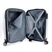 Чемодан Swissgear Fribourg, серебристый, 37x23x54 см, 35 л
