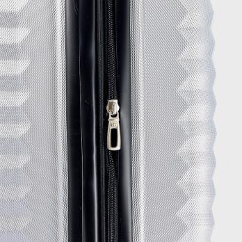 Чемодан Swissgear Fribourg, серебристый, 37x23x54 см, 35 л
