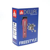 Машинка для стрижки Dewal Freestyle, аккум/сетевая, 6 насадок, красная