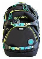 Рюкзак Coocazoo e-ScaleRale TecCheck black черный/зеленый