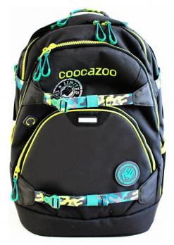 Рюкзак Coocazoo e-ScaleRale TecCheck black черный/зеленый