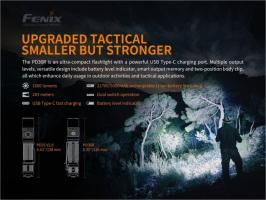 Фонарь светодиодный Fenix PD36R, 1600 лм, аккумулятор