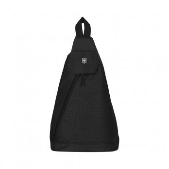 Рюкзак Victorinox Altmont Original, с одним плечевым ремнём, чёрный, 25x14x43 см, 7 л