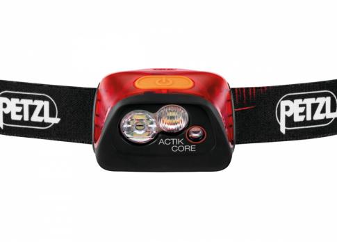 Фонарь светодиодный налобный Petzl Actik Core красный,450 лм, аккумулятор