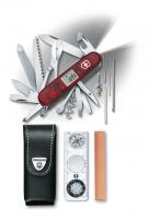 Нож Victorinox Expedition Kit, 91 мм, 41 функция, полупрозрачный красный