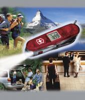 Нож Victorinox Traveller Lite, 91 мм, 27 функций, полупрозрачный красный