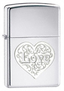 Зажигалка Zippo Double Lustre Love