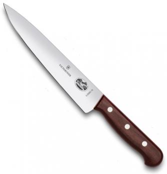 Нож Victorinox разделочный, лезвие 25 см, дерево