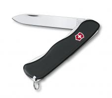 Нож Victorinox Sentinel, 111 мм, 4 функции, с фиксатором лезвия, черный*