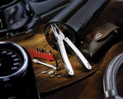 Мультитул Victorinox SwissTool Spirit 27, 105 мм, 27 функций, кожаный чехол с поворотным креплением