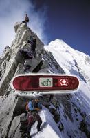 Нож Victorinox Traveller, 91 мм, 27 функций, полупрозрачный красный