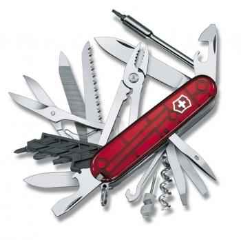 Нож Victorinox CyberTool, 91 мм, 41 функция, полупрозрачный красный*