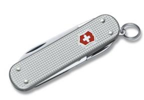Нож-брелок Victorinox Classic, 58 мм, 5 функций, серебристый