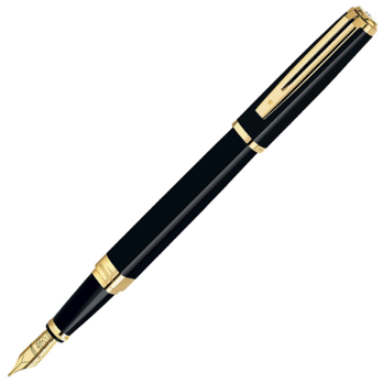 Waterman Exception - Black GT Slim, перьевая ручка, F