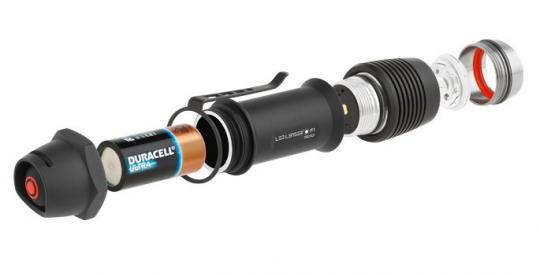 Фонарь светодиодный LED Lenser F1, 400 лм., 1-CR123
