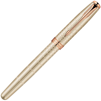 Parker Sonnet - Chiselled Silver PGT, ручка-роллер, F, BL