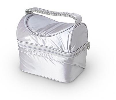 Термосумка Thermos для косметики Pop Top Dual (6,5 л.), серебристая